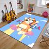 1pc B-Blucy14 Design Printed Area Rug Carpet for Bedroom Living Room Home Decor Rugs Mat Non Slip Mat Rug for Bedside