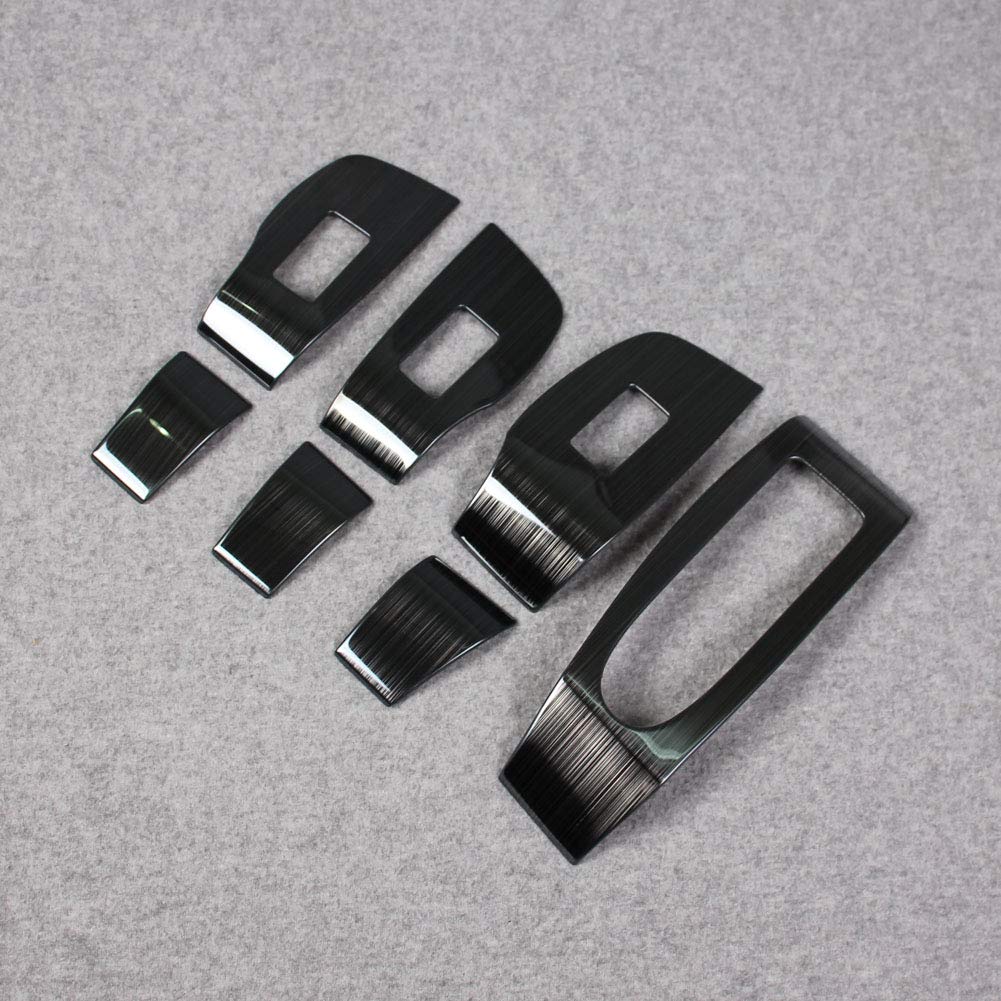 RUIQ Mazda 3 Седан / Хэтчбек Серии BP Модель B083XB885F Накладка-молдинг черного цвета на панель переключателей окон и дверей (Параллельный импорт)