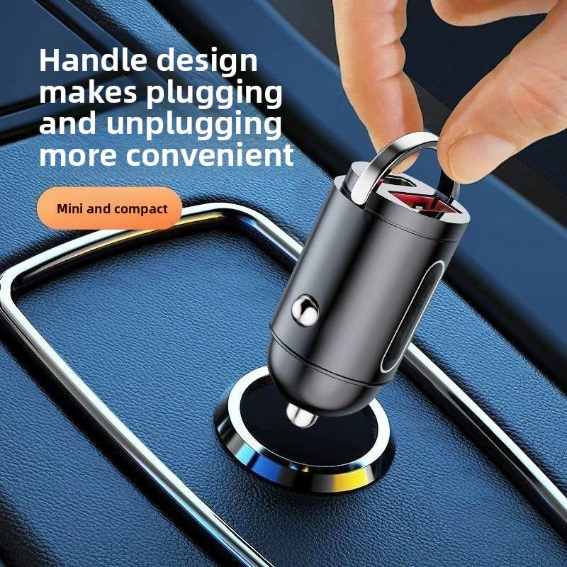 Cargador de coche rápido 66W adaptador de encendedor de cigarrillos USB tipo C multipuerto universal