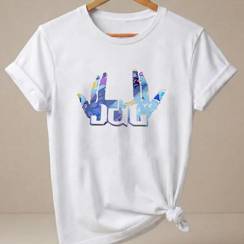 French Rapper Vote JUL Graphics Tshirts Unisex Unisex Hiphop T Shirt Shortsleeved Casual Tshirt Streetwear Clothing Tops