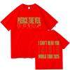 PIERCE THE VEIL 2025 Symbols 'I Can't Hear You World Tour' Date T-Shirt Oversized Clothing Summer Cotton Tee Unisex T Shirts