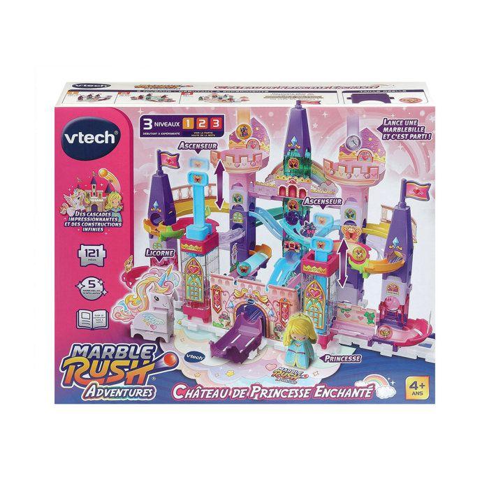 VTECH - MARBLE RUSH ADVENTURES - CHÂTEAU DE PRINCESSE ENCHANTÉ - Multicolore