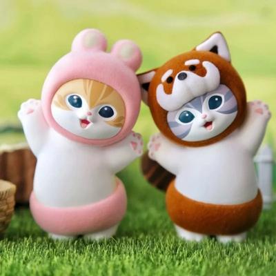 MINISO Mofusand Пушистая Вечеринка Серия Игрушка Сюрприз Милая Фигурка Каваи Аниме Фигурки Коллекционировать Игрушки Коробка-сюрприз Детский Подарок на День Рождения