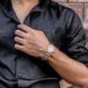 Premium Pure Copper Bracelet for Men with Deployant Clasp Design Wristband Jewelry Gifts