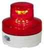 Nichido Industries Battery-Operated LED Rotating Light, Nico UFO, Red, Always On, NU-AR