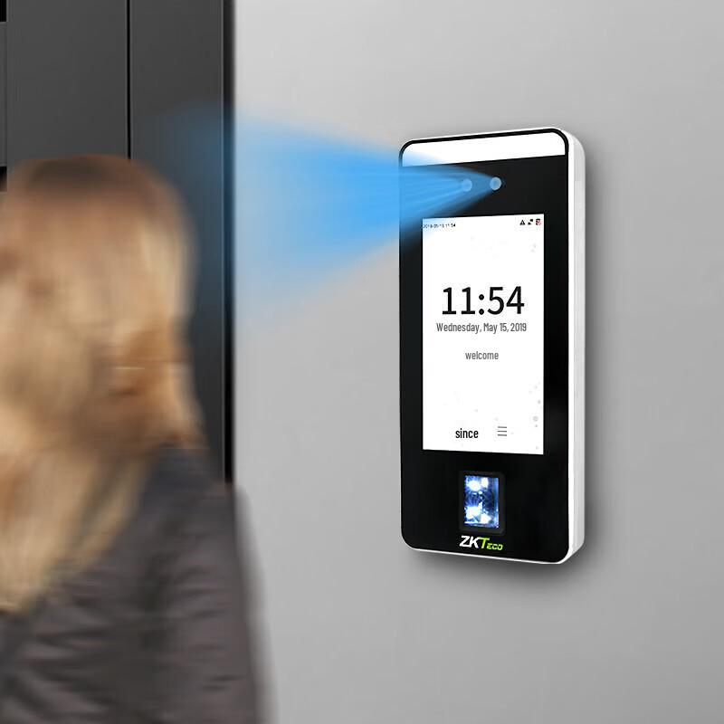 ZKTECO xFace600 Система учета рабочего времени и контроля доступа по лицу и отпечатку пальца CN вилка (адаптер в комплекте)