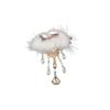 Tassel Lion Hairpin Plush Ball Ancient Style Hairpin All-match Chinese New Year Headwear  Baby