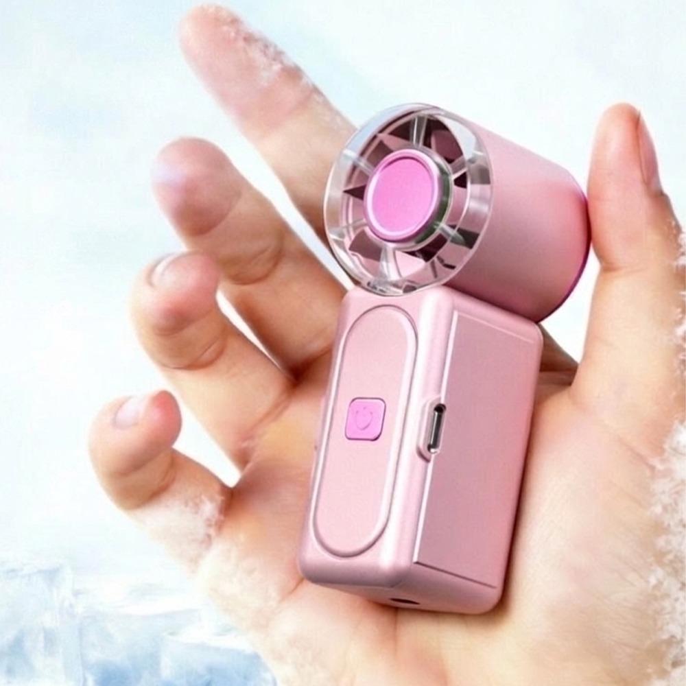 Adjustable Small Electric Fan Ultra-Quiet Pocket Fan Simple Portable Turbo Fan Outdoor Travel