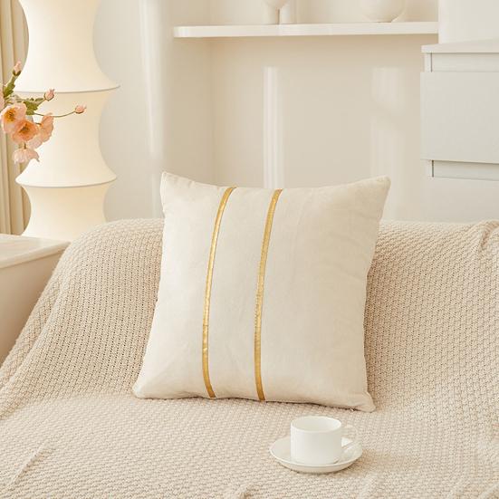 Velvet Pillow Cover 18x18 Inch Luxury Cushion Case with Hidden Zipper Decorative Sofa Throw Pillowcase for Living Room Bed