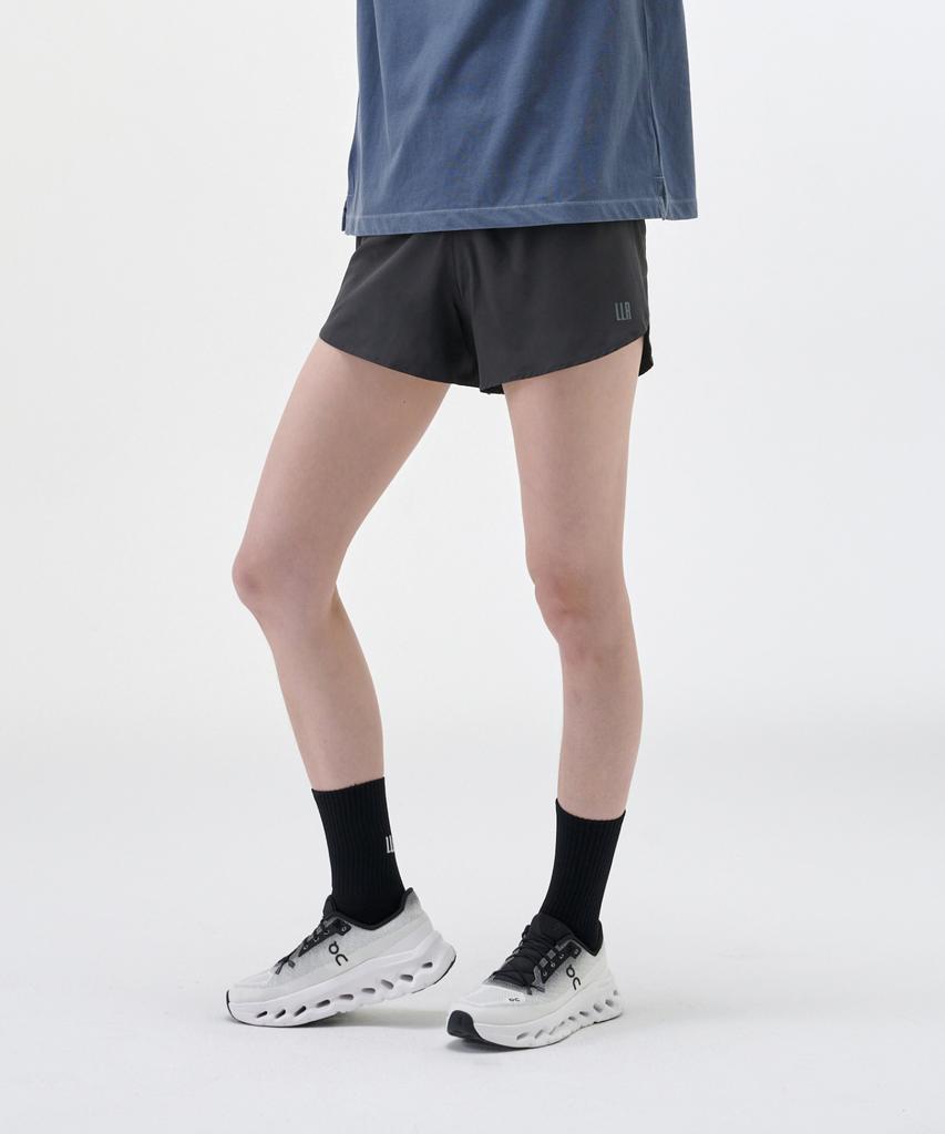 LIMELIGHT APPAREL Llr Женские беговые шорты-лайнеры (Угольно-серый)
