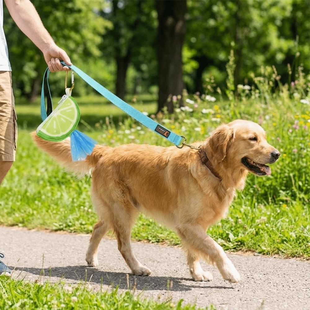 Colorful Dog Poop Bag Case Portable Pet Poop Bag Holder Pet Garbage Bag Dispenser  Travel