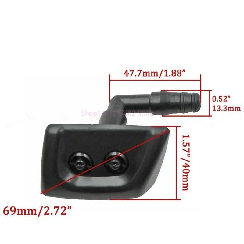 Car Front Headlight Washer Jet Headlamp Sprayer Nozzle DNJ000091 DNJ000081 For Land Rover Discovery 3 2005-2009