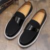 Новые модные лоферы-монки мужские на платформе из лакированной кожи, повседневная обувь, мужские слипоны для ходьбы, zapatos hombre