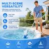 Efficient Underwater Pool Skimmer Multi-Functional Garden Hose Vacuum Pool Vacuum Cleaner  Spas