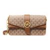 New Greenwich Fabric Shoulder Bag, Crossbody Bag Medium Women's Acorn Brown 30S2GGRL2J-230