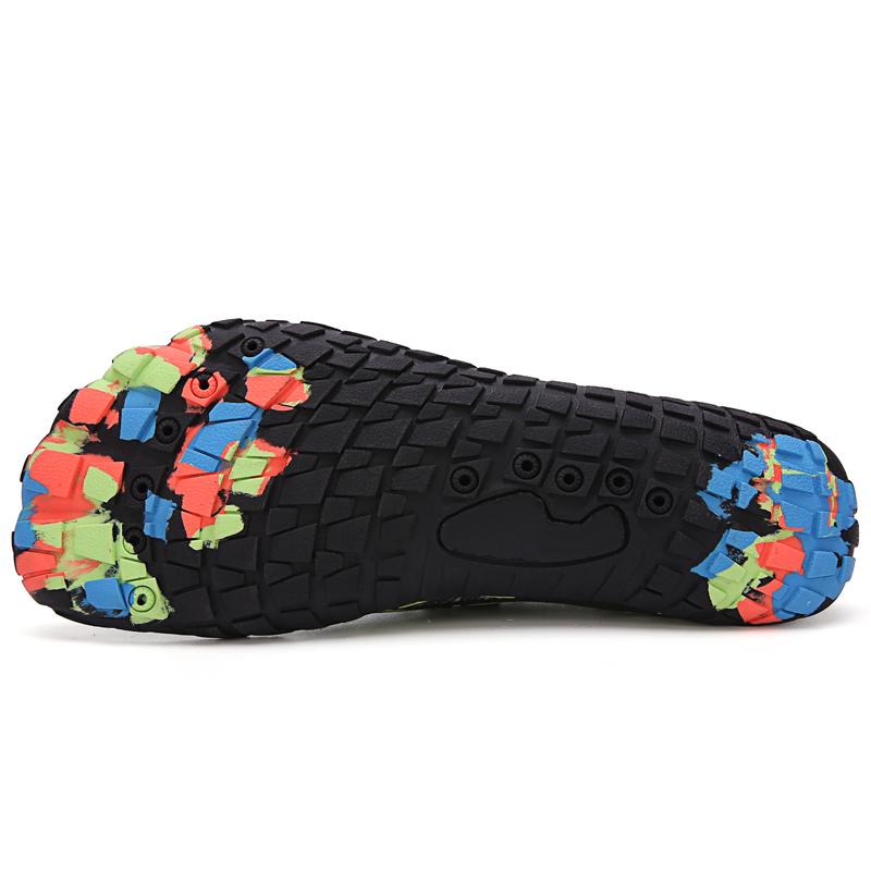 Летняя обувь для вейдинга в верховьях рек, пляжные босоножки-пятипальцы для ходьбы босиком, красочные сандалии, мужские, женские, для бассейна, плавания, портативные аква-кроссовки, унисекс