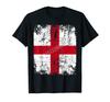 ZX More Design ENGLAND Flag Vintage Distressed English Pride TShirt For Men Women T Shirt Hip Hop Tops Cotton Tees