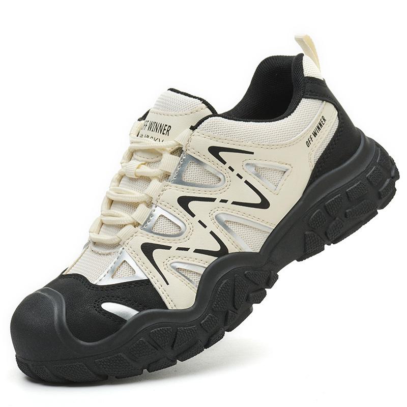 Unisex Lightweight Safety Shoes: Anti-Smash, Anti-Puncture, Insulation, Breathable, Odor-Resistant Protection for Cross-Border Labor.