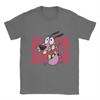 Men's T-Shirt Courage Dog  Creative Pure Cotton Tees Short Sleeve  T Shirts Round Neck Tops 4XL 5XL