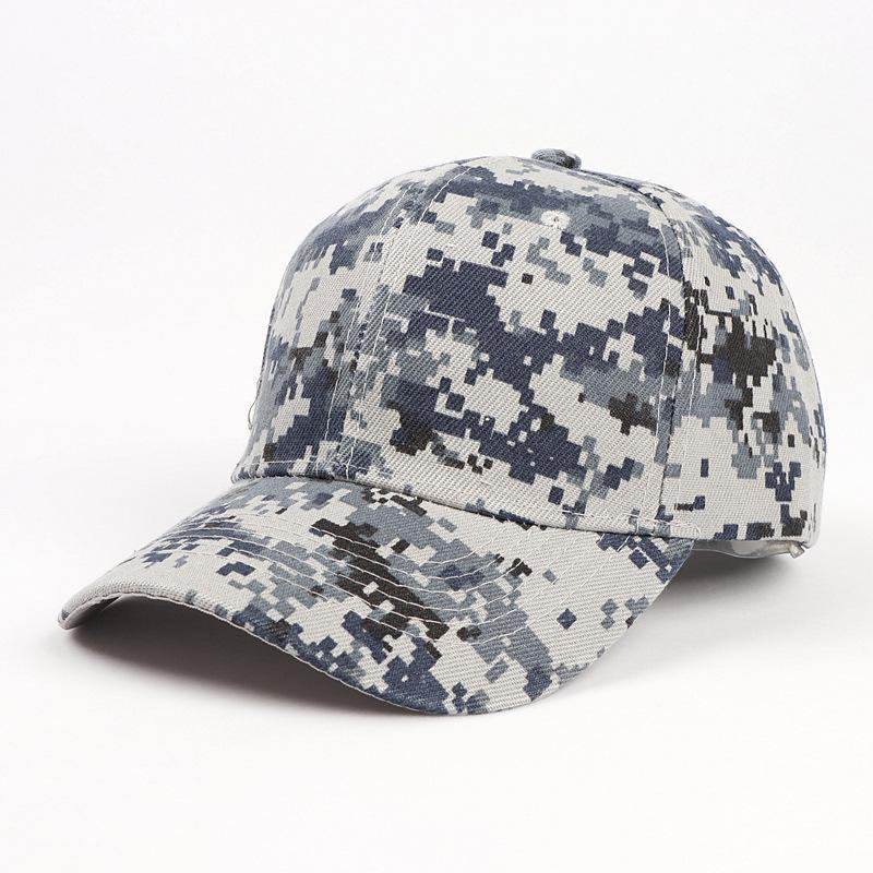High-Quality Camouflage Baseball Cap - All-Season Outdoor Sports Sun Hat with Curved Brim
