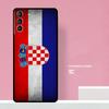 Чехол для телефона Флаг Хорватии для Samsung Galaxy S25 S26 Ultra S20 S21 S22 S23 S24 S10 Plus S25 FE Cover Coque