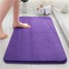 Luxury Thicken Chenille Bathroom Anti Slip Bath Mat with Super Water Absorbent Bathroom Rug Entrance Corridor Foot Mats Carpet