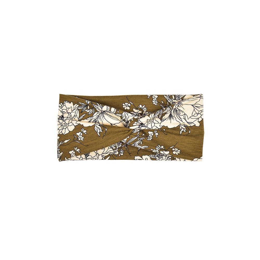 Printed Headband Sports Running Bohemian Face Wash Makeup Hair Cross Wide-brimmed Headband for Women