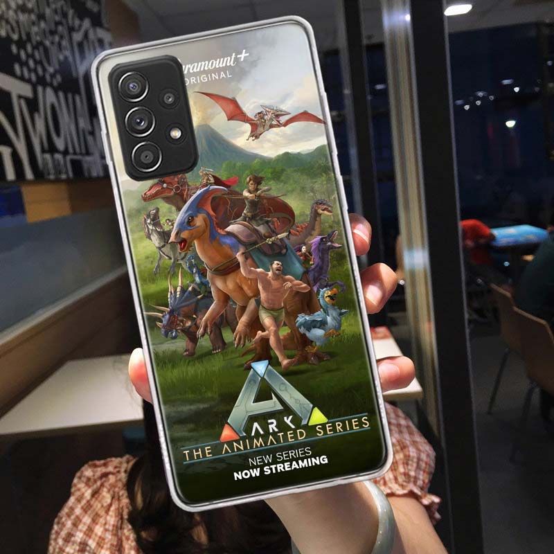 Game ARK Survival Evolved Phone Case for Samsung A54 A57 A37 A17 A14 A15 A12 A24 A34 A55 A35 A25 A52S A07 A05S A04S A22 A32 A72