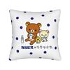 Kawaii Rilakkumas Cartoon  Pillowcase Polyester Cushion Cover Decorative  Throw Pillow Case Cover Home Wholesale 45X45cm