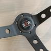 JDM 326 Racing Steering Wheel Leather Embroidery Aluminum Alloy Car modified Universal Steering Wheel with 6 Hole