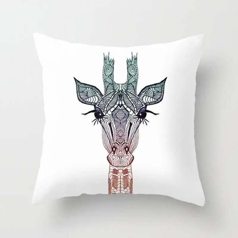 Мода Домашний Декор Простая Наволочка Мятно-зеленый Стул Диван Автомобильная Подушка Фермерский дом