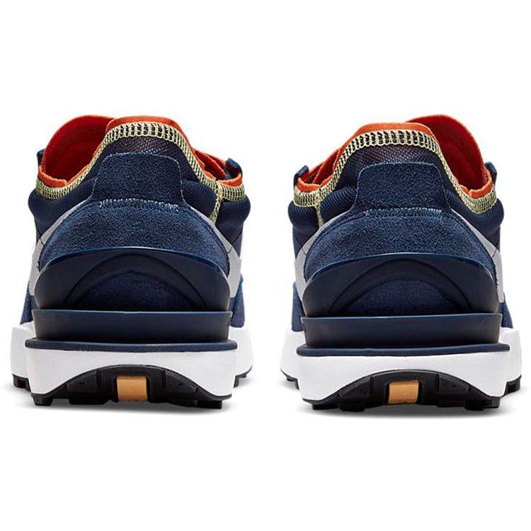 Nike Мужские кроссовки Waffle One Midnight Navy Orange Melon Tint Blue White DA7995-401