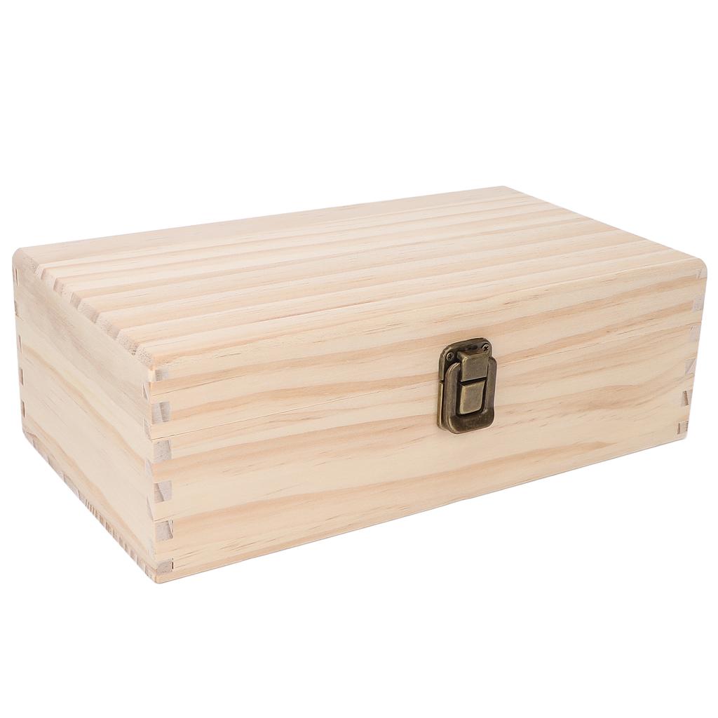 Коробка для эфирных масел 24 ячейки Многофункциональный деревянный держатель для эфирных масел для эфирных масел, косметики, лака для ногтей, подарок