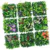 DIY Artificial Eucalyptus Carpet Durable Artificial Fern Grass Fake Green Grass Mat  Privacy Screen