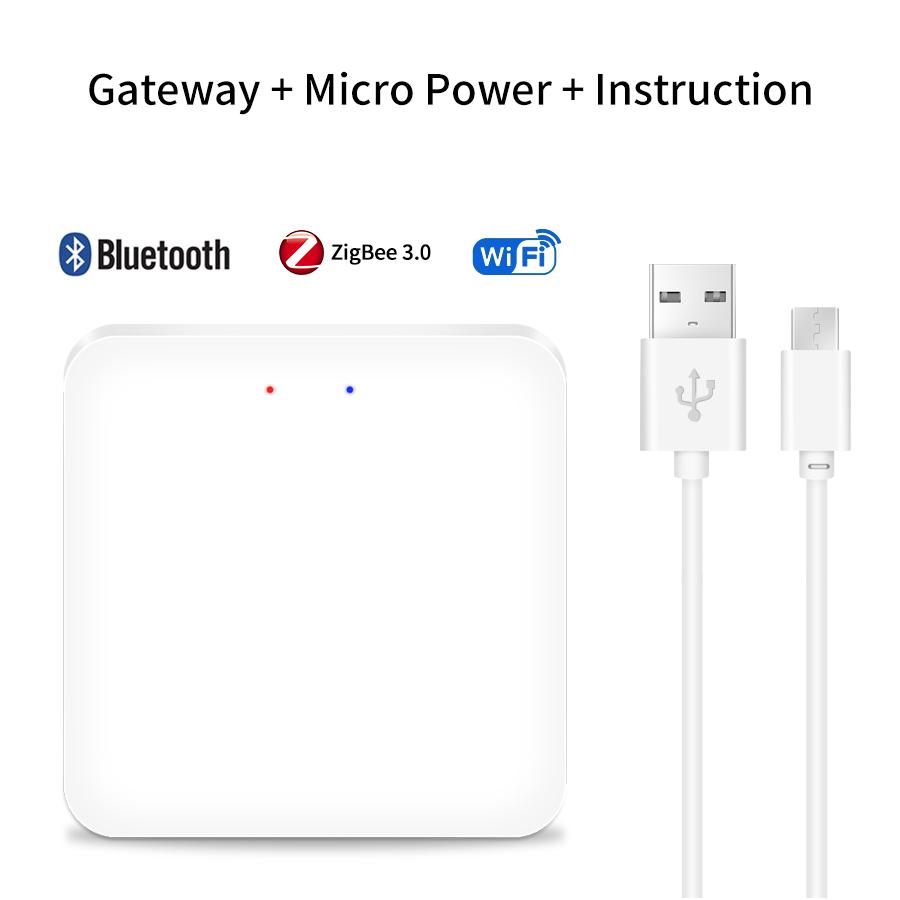 Tuya Multi Mode ZigBee Bluetooth WiFi Gateway Hub Wireless Smart Home Remote Controller Bridge Works With Alexa Google Home