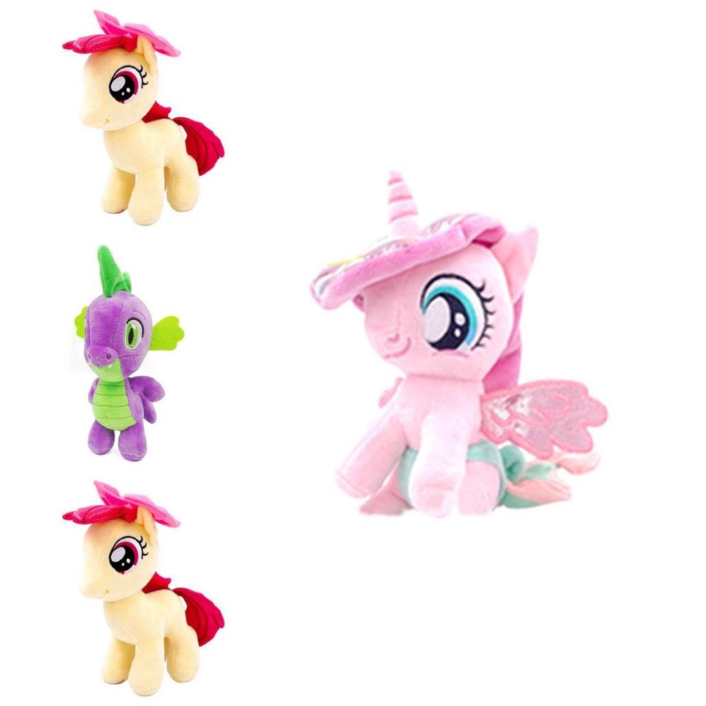 High-quality My Little Pony Plush Toy Twilight Sparkle Pinkie Pie Comfortable Dolls
