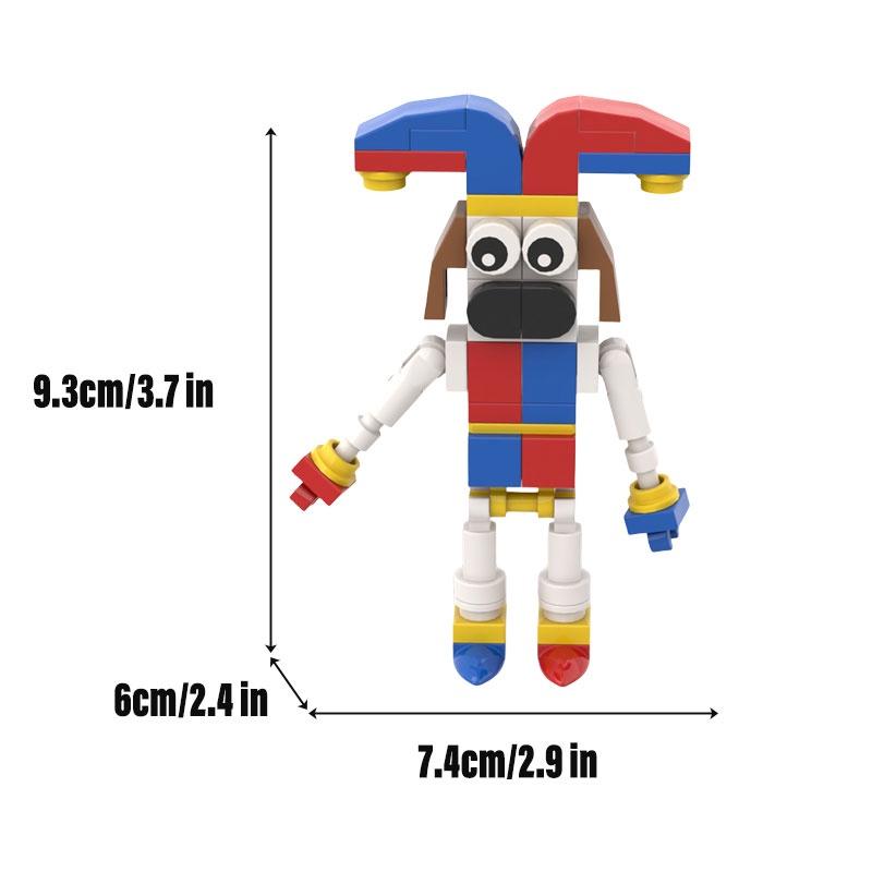 Cross-border Bestselling Jax Animation Building Blocks Diy Abs Plastic 400-800 Pieces