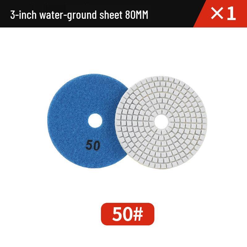 3/4 inch Wet Stone Polishing Pad for Marble, Granite, Quartz - Angle Grinder Compatible (100mm)