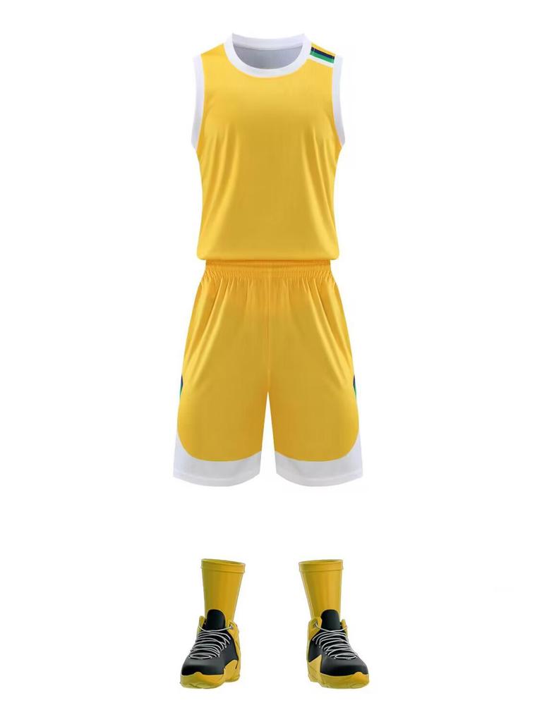 Комплект баскетбольной формы нового стиля: Индивидуальные тренировочные джерси для мужчин и женщин