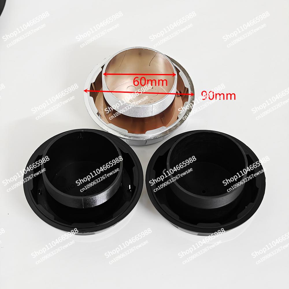 QLS2  A0004001100 147mm/90mm Aluminum Car Emblem Wheel Center Hub Rim Caps Cover Separate For C190 AMG GT/GTS C63 E53 G63