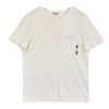 MONCLER M MENS Short sleeve T-shirt White Model E20918049000 8390T