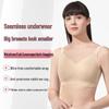 Seamless Underwire-Free Shaping Side-Support Bra for Large Busts