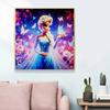 5D DIY Diamond Painting Decorative Elsa and Butterfly Full Round Drill Scenery Diamond Embroidery Cross Stitch Kits Home Decor Gift