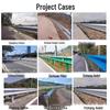 Double Wave Galvanized Steel Highway Guardrail - Safety Barrier for Roads