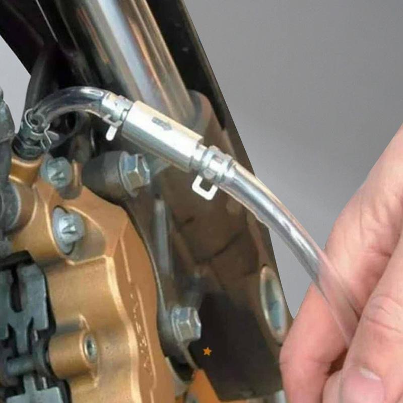 Motorcycle Car Clutch Brake Bleeder Kit One Way Check Valve Tube Bleeding Tool Kit for Motorcycle Clutch
