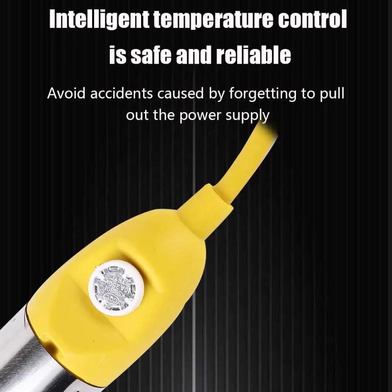 Нагреватель для бассейна Водяной нагреватель Бойлер Плавательный Солнечный Ванна Погружной Портативный Горячий Быстрый Автоматическое отключение Интеллектуальный 1500 Вт/2000 Вт