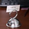 3pcs Multifunction Metal Memo Clips Stable Base Message Photo Frame Name Card Holder  Home Decor