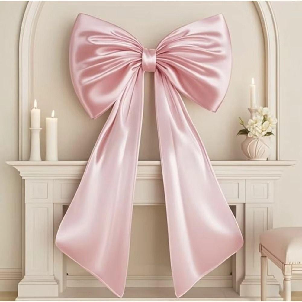 Hanging Ornaments Large Bow Decor Wall Pendant Giant Ribbon Tie  Themed Party