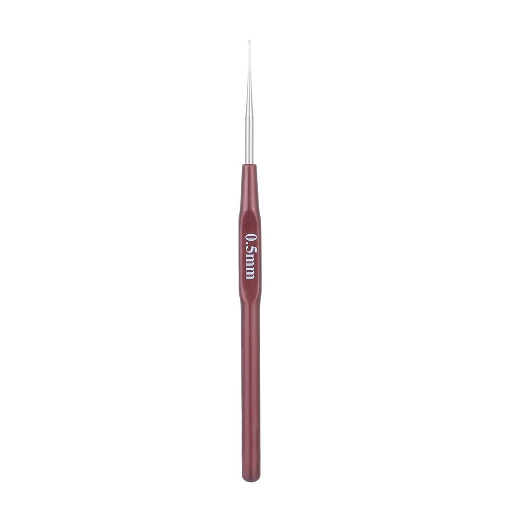 16 Sizes New DIY Dolls Lace Crochet Hook Knitting Needles Yarn Weave