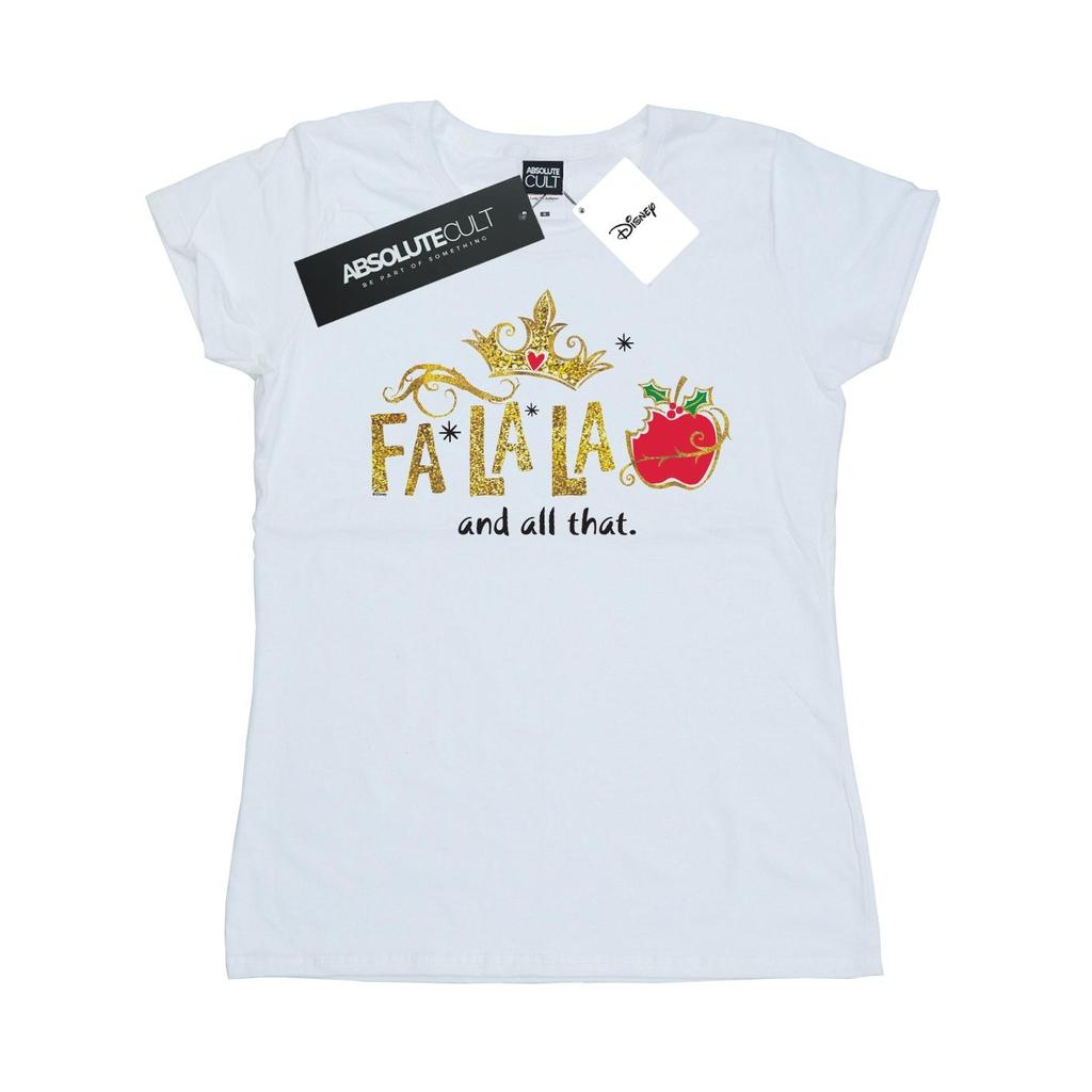 Disney Womens/Ladies Princess Snow White FaLaLa And All That Cotton T-Shirt
